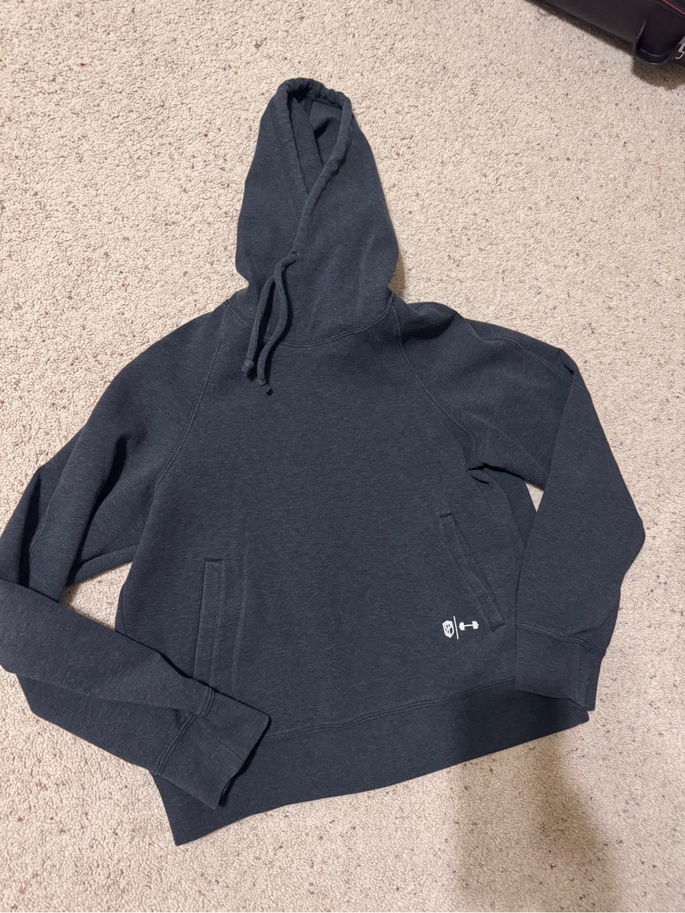 Born Primitive Dark Charcoal Gray Hoodie